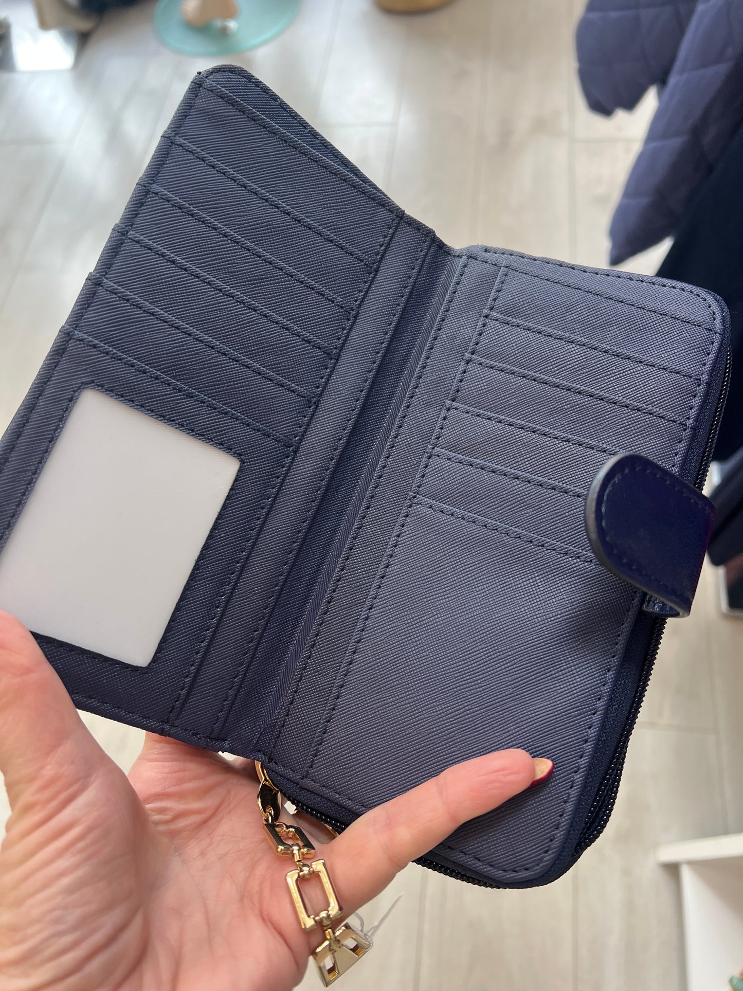 Quilted Patent Wallets (3 Colours)