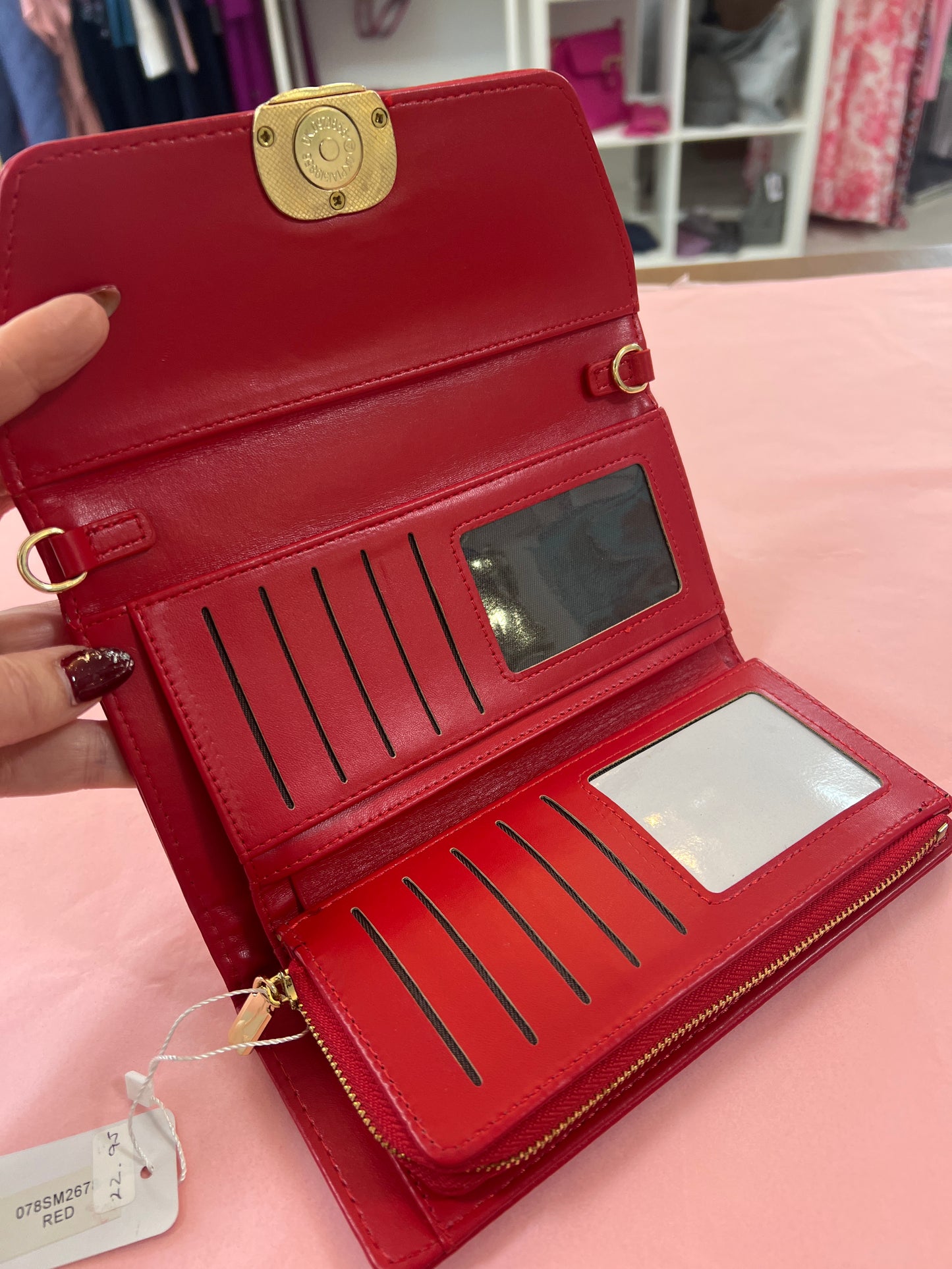 Leatherette Wallets (4 Colours)