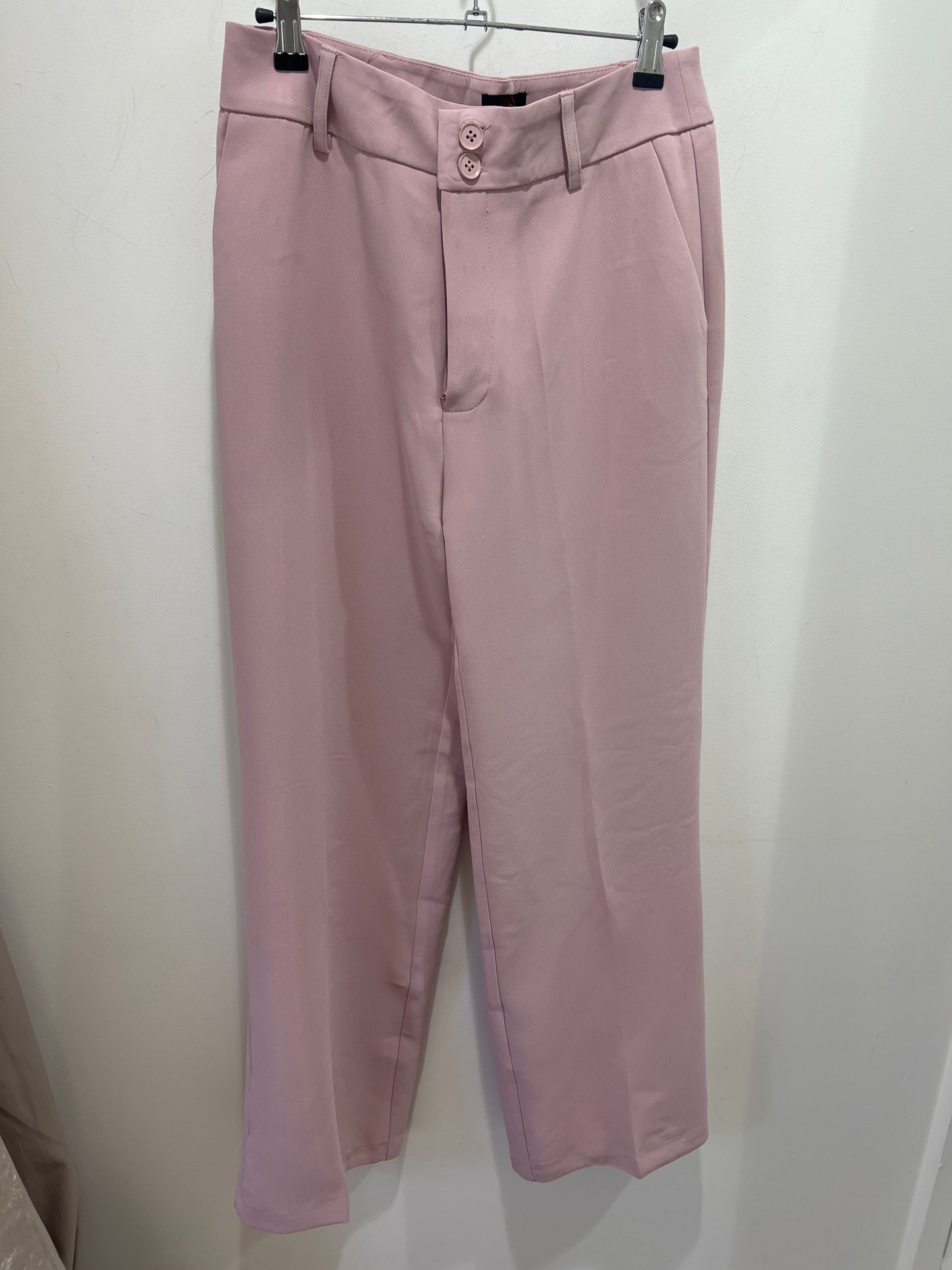 Daphne Dusty Pink Straight Leg Trousers