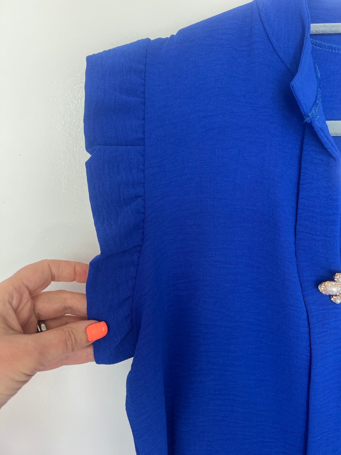 Sarah Sleeveless V Neck Top (3 Colours)