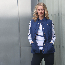 RELAX & RENEW Mandy Gilet Blue