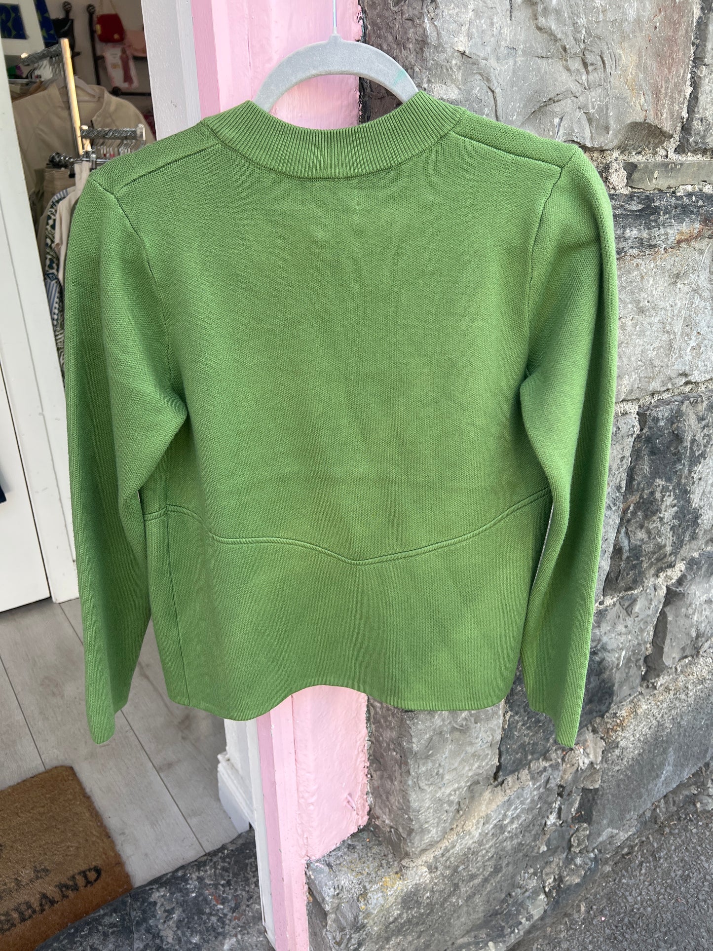 Tabatha Short Green Cardigan