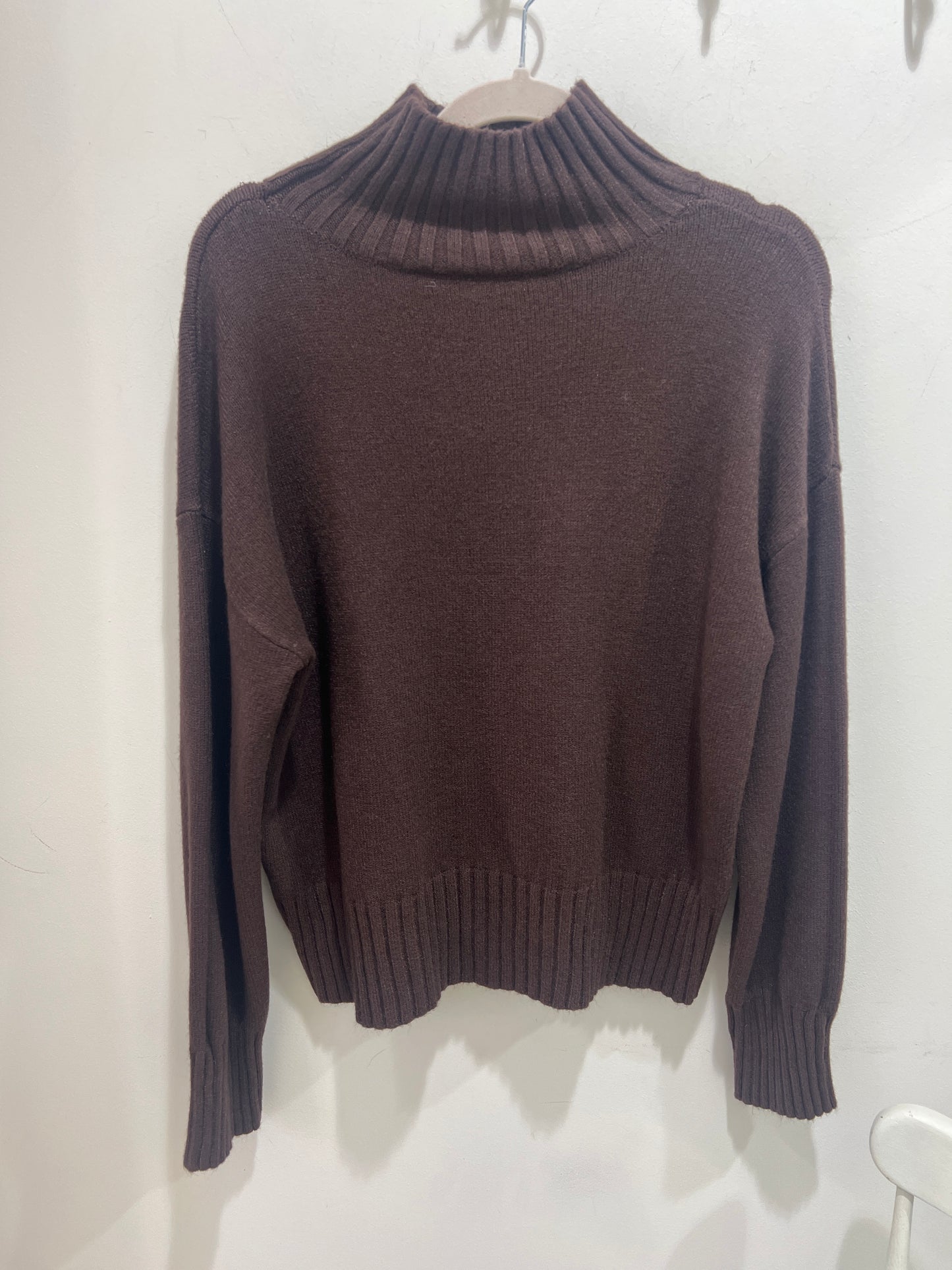 Turtle Neck Knitted Jumper One Size (3 Colours)