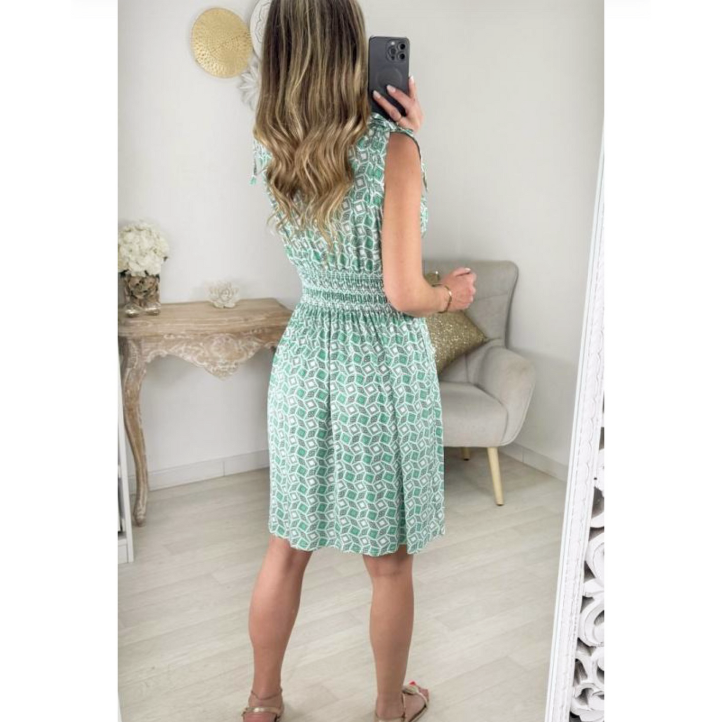 Sabrina Sleeveless Short Dress (3 Colours)