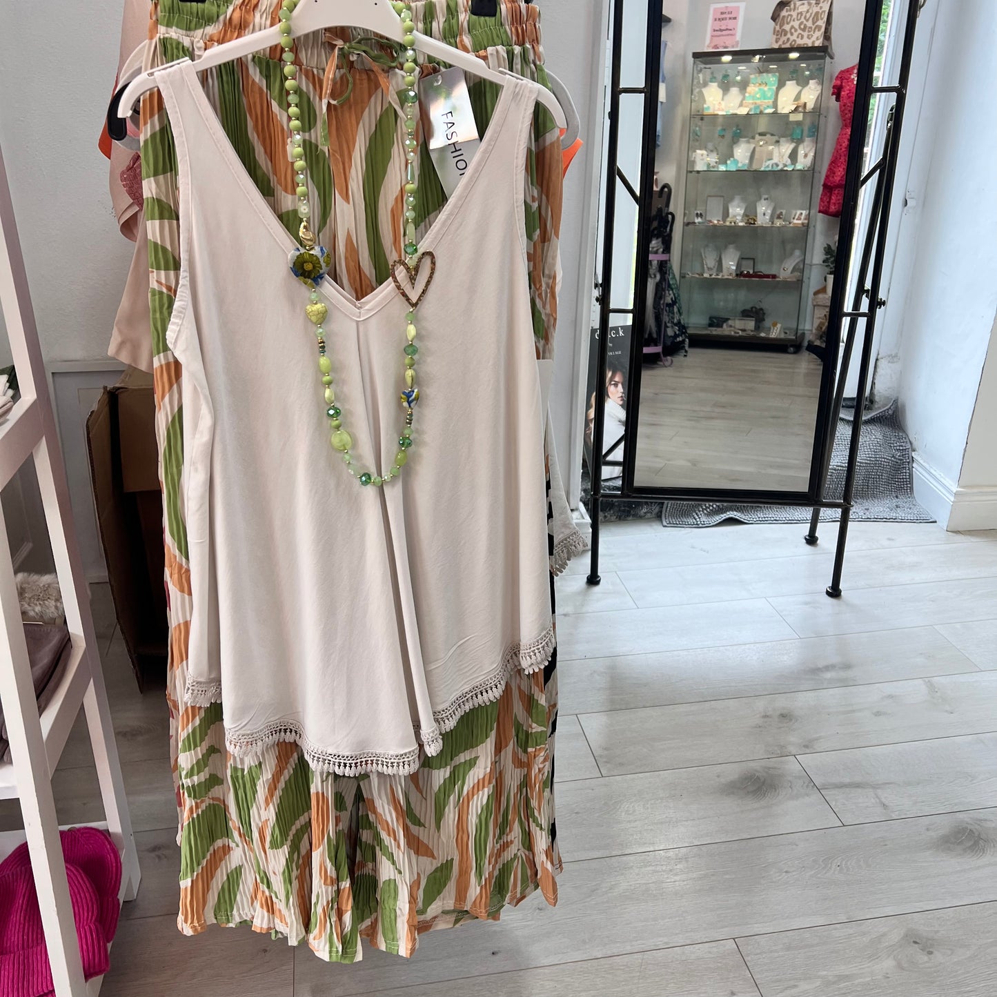 Faith Vest Top Tassle Fringing One Size (5 Colours)