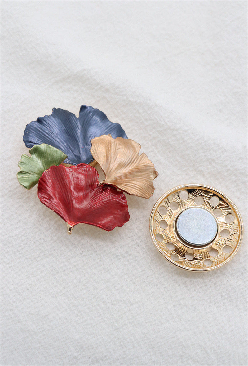 Magnetic Brooch Multicoloured Sycamore