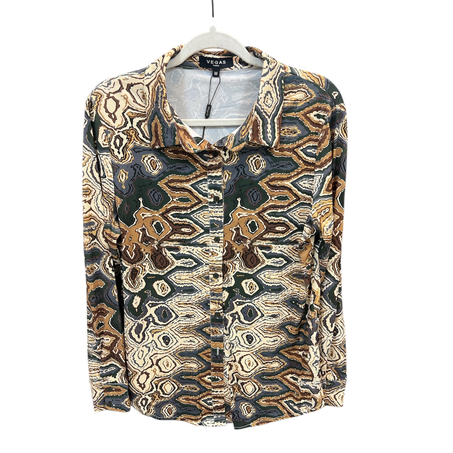 Esme Multicoloured Shirt Green/Grey