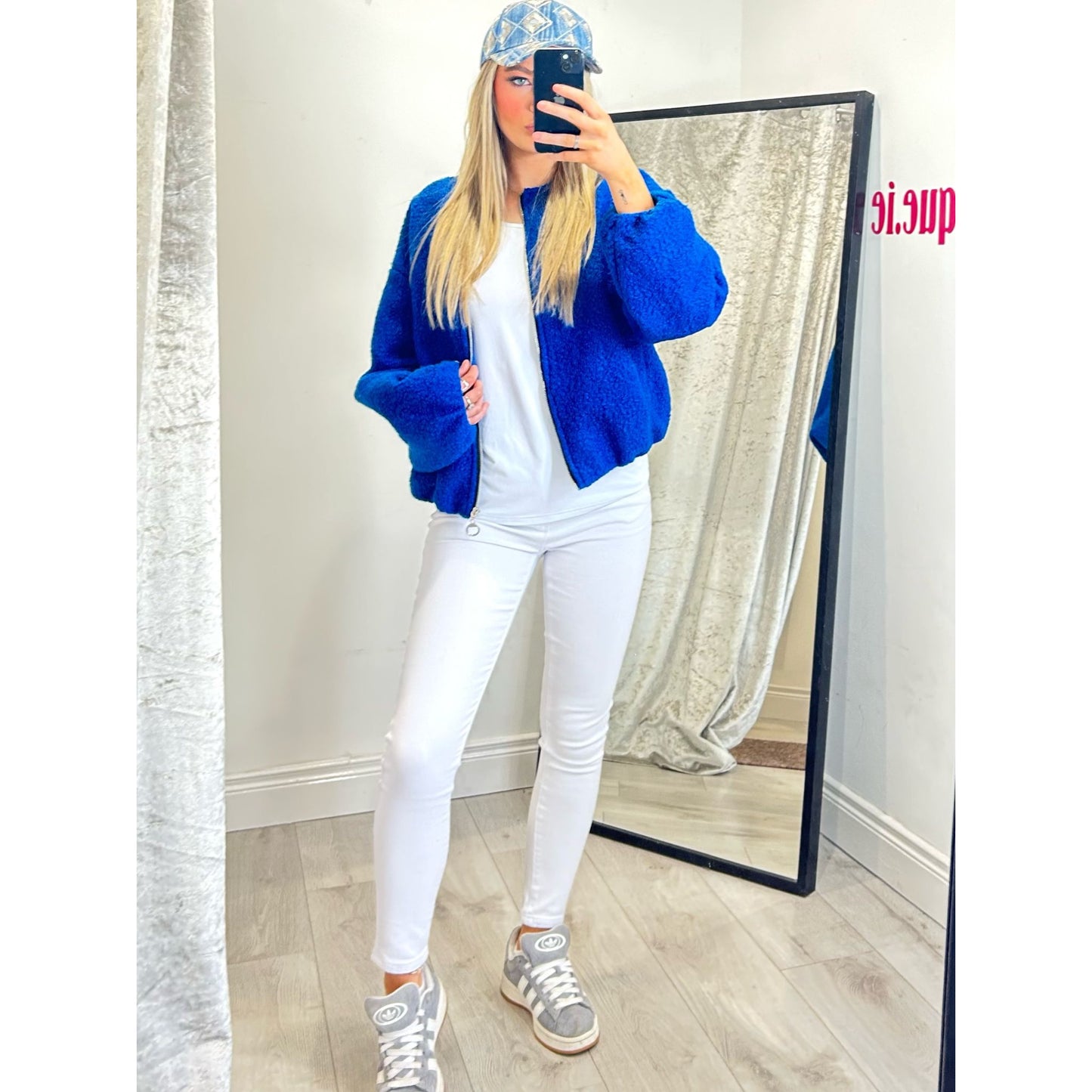 Cara White Skinny Jeans