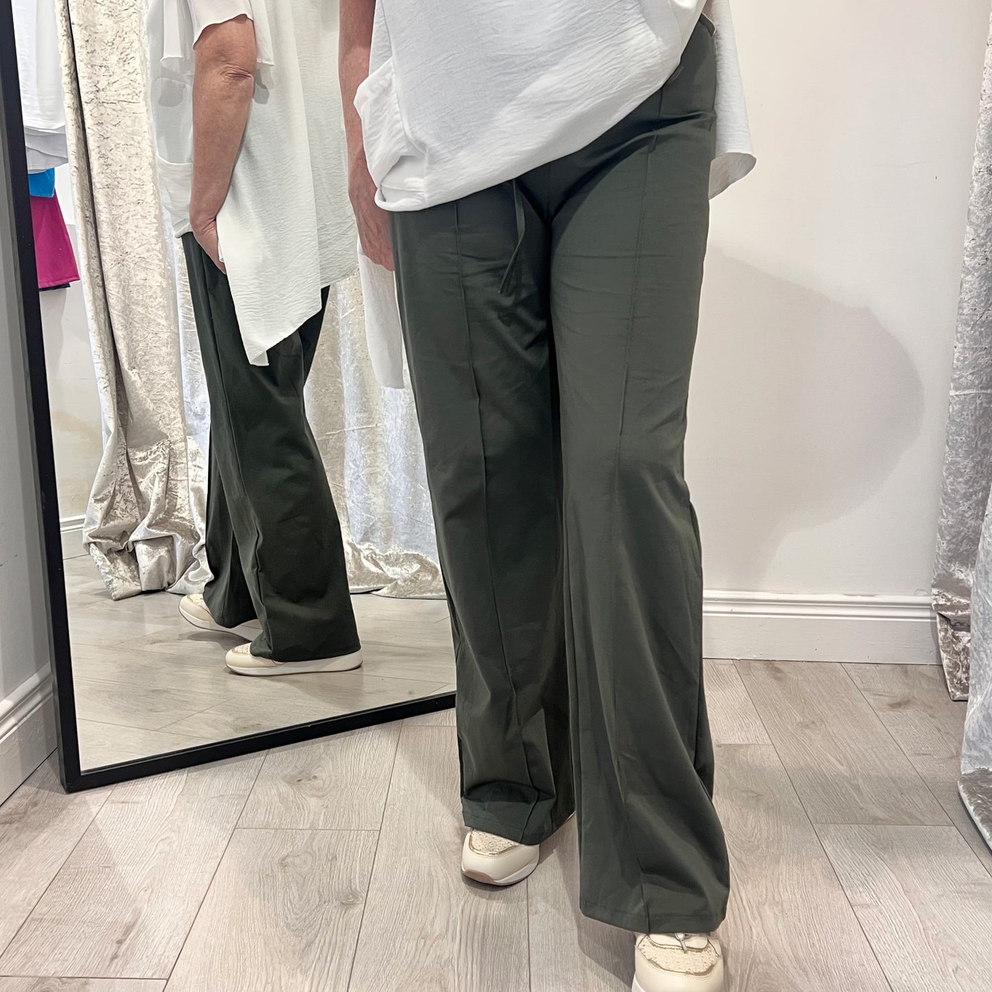Jackie Elasticated Drawstring Bottoms (4 Colours)