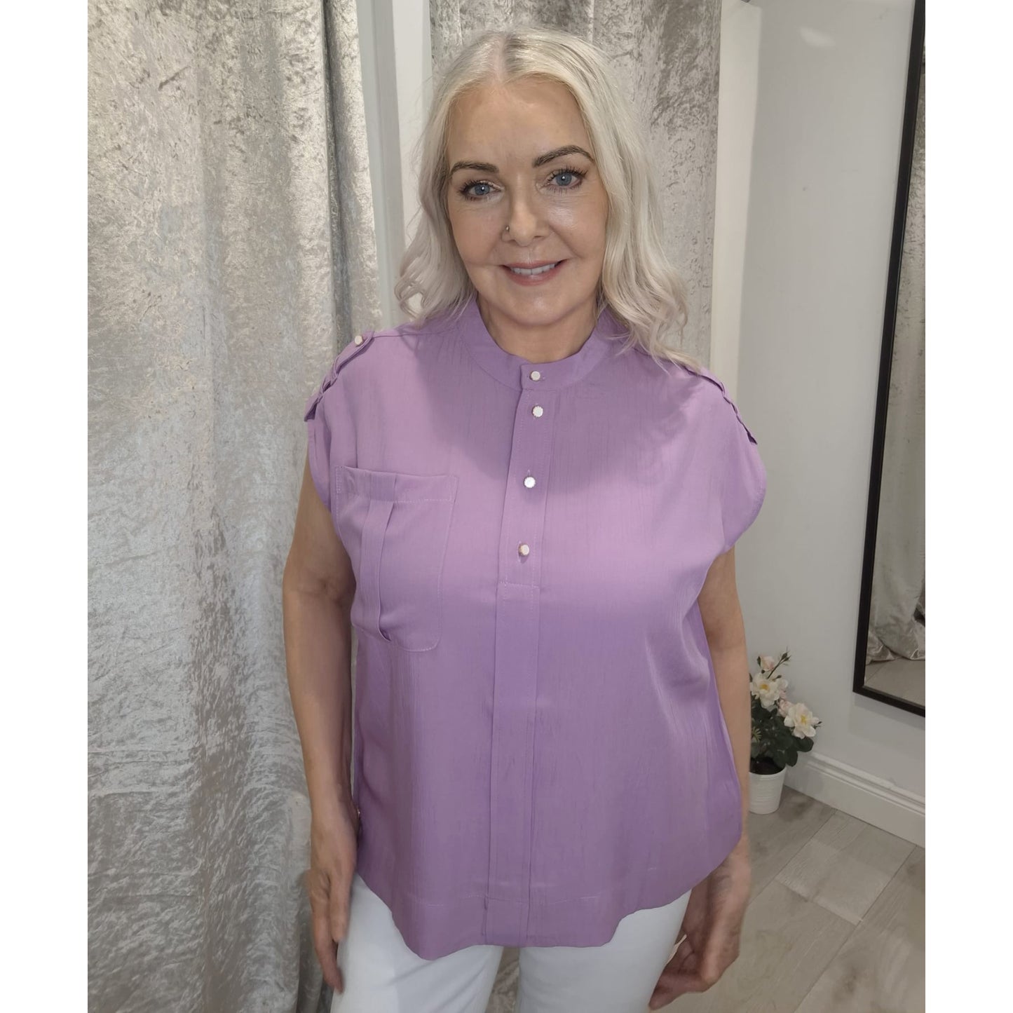RANT & RAVE Fernanda Top Mauve