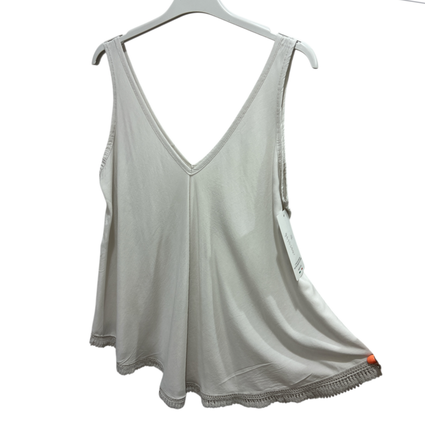 Faith Vest Top Tassle Fringing One Size (5 Colours)