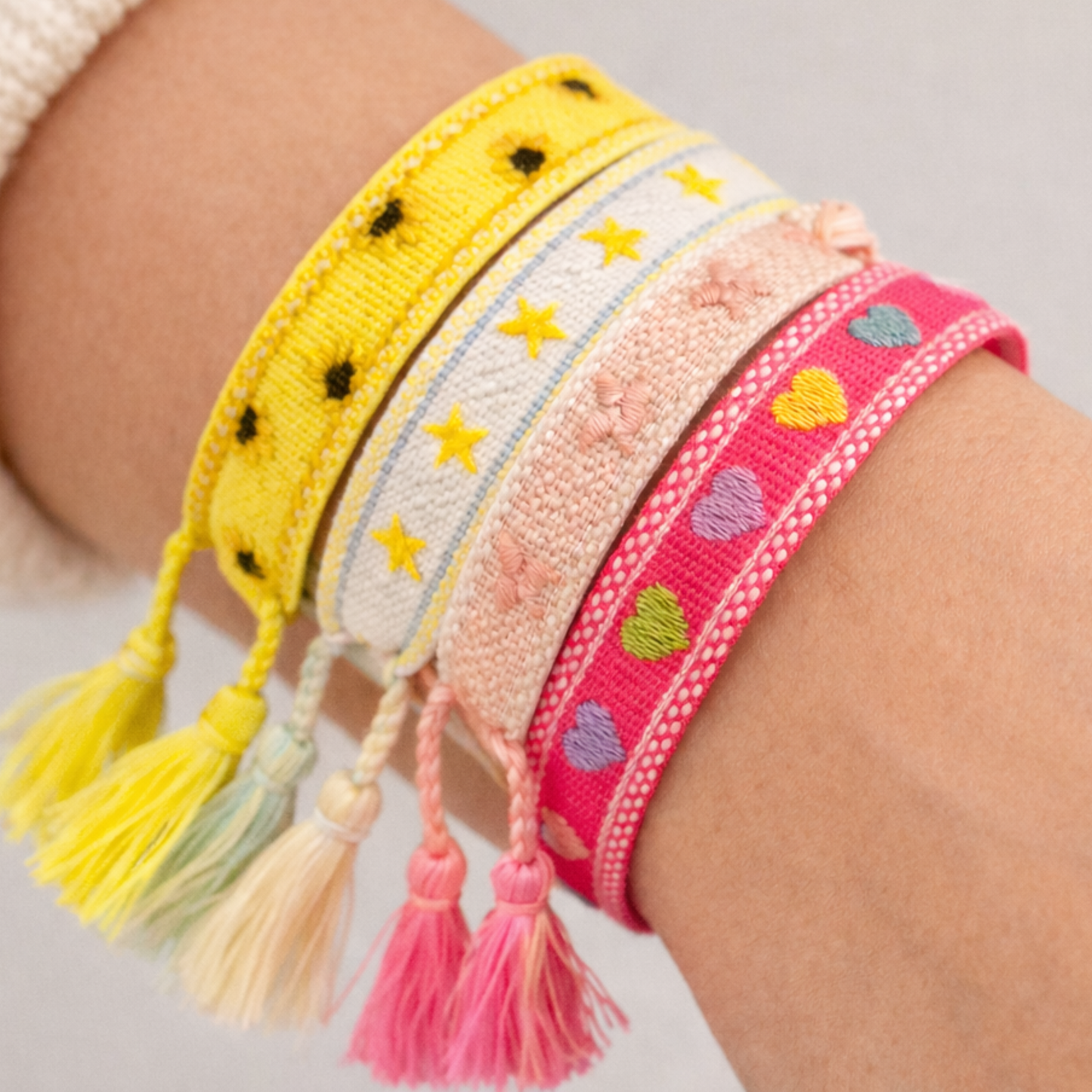 Adjustable Woven Bracelets (4Colours)