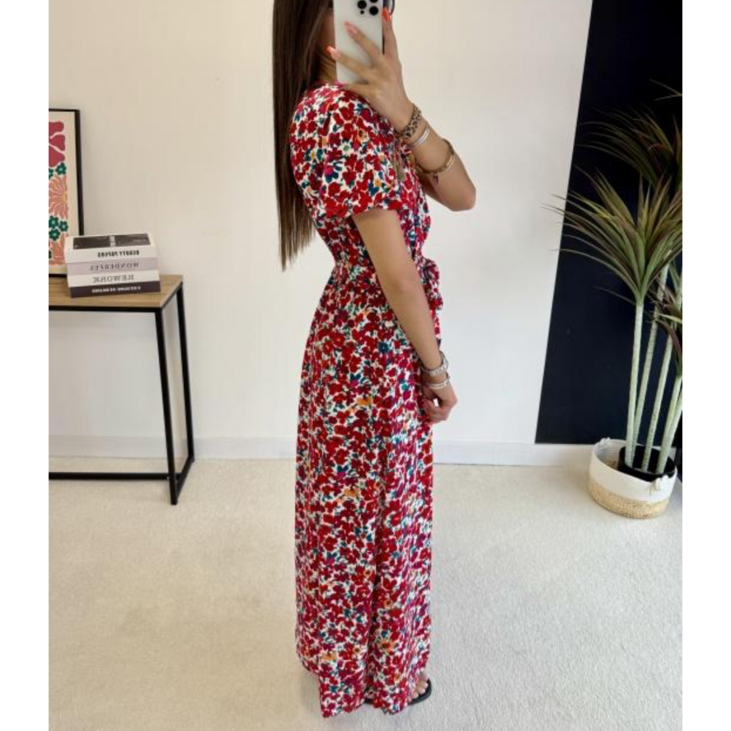 Rebecca Floral Maxi Dress Multicoloured