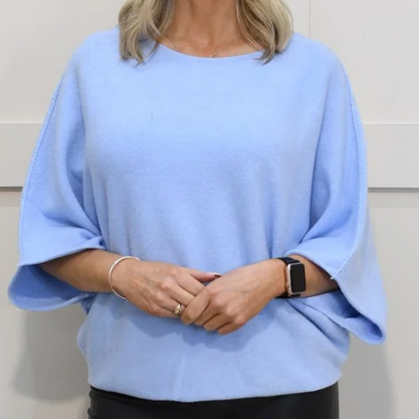 DECK Soft Knit Batwing Jumper (4 Colours)