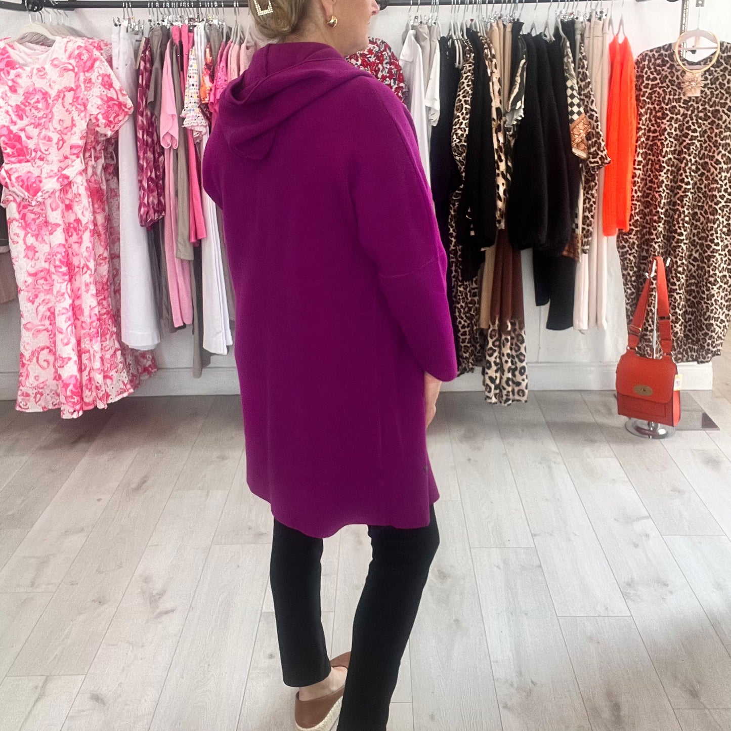 Emer Hooded Coatigan Cardigan (4 Colours)
