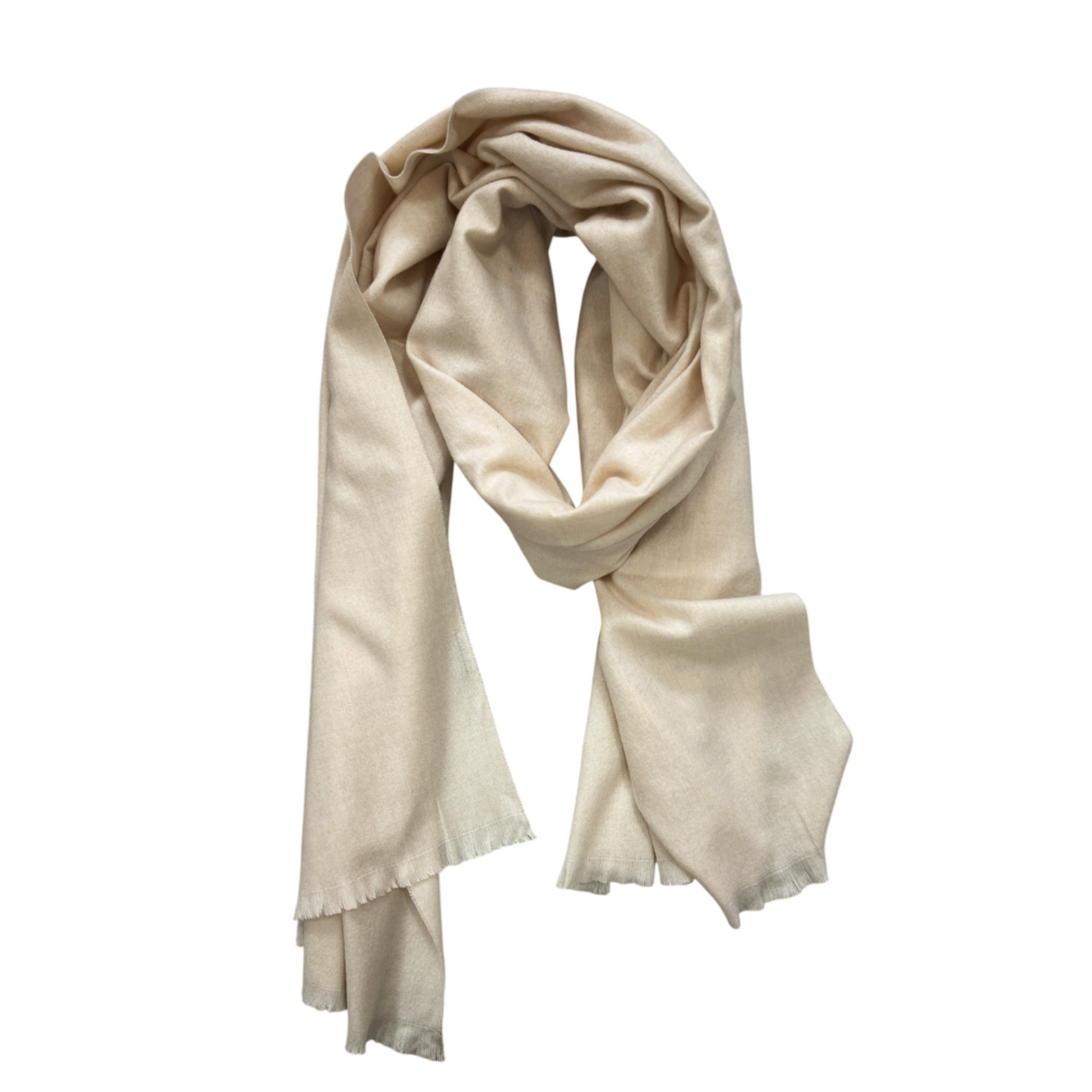 Plain Pashmina Light Beige