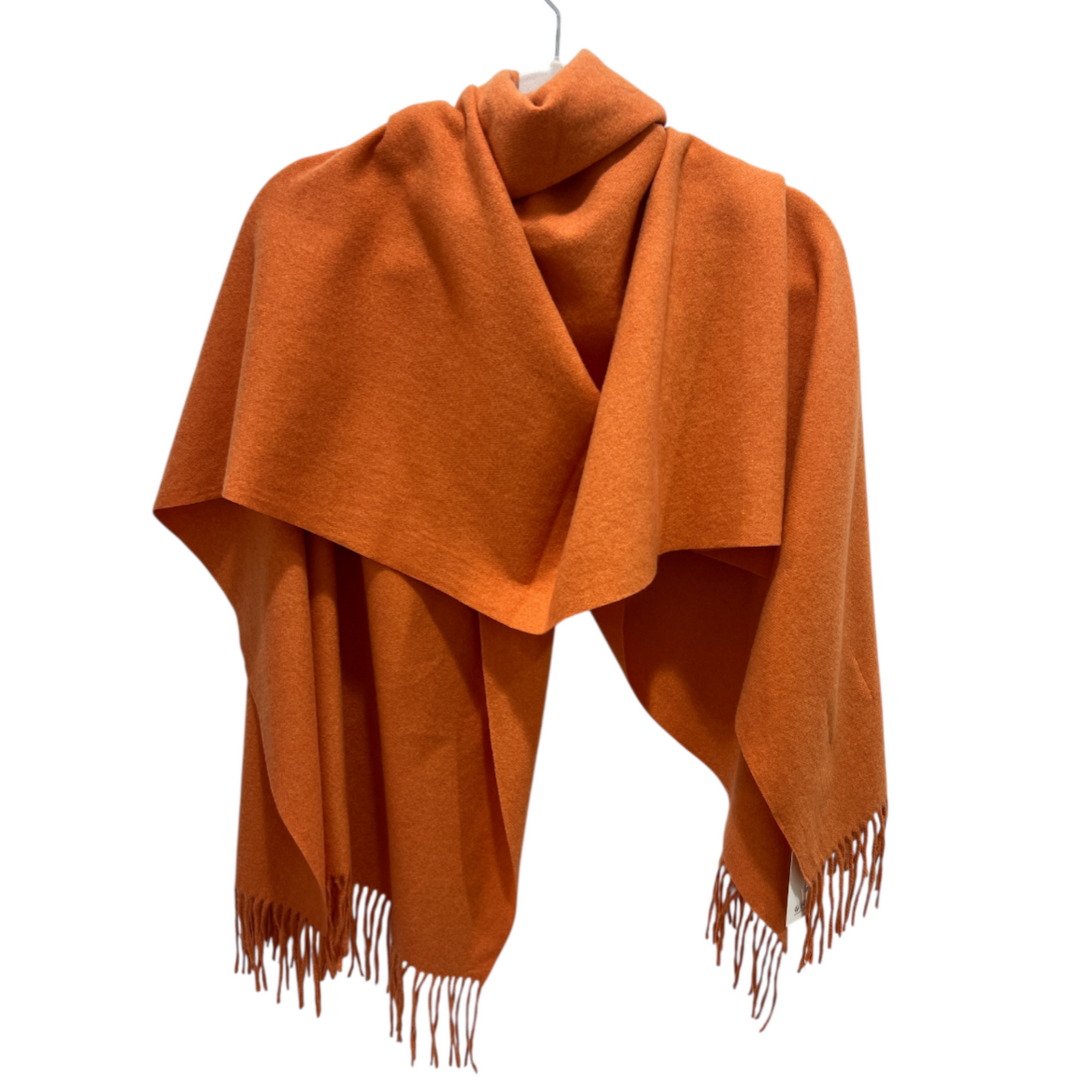 Orange Pashmina Cashmere Mix