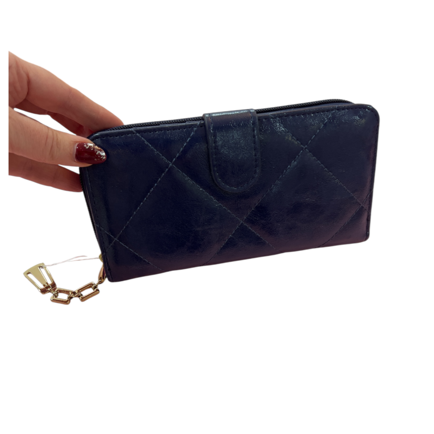 Quilted Patent Wallets (3 Colours)