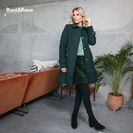 Rant & Rave Kyrie Coat Green