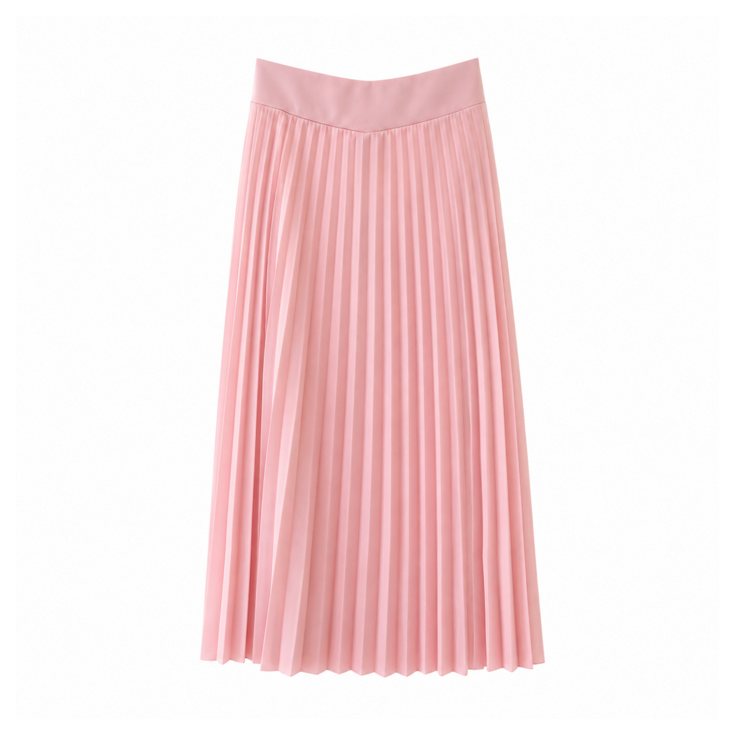 Light Pink Pleated Skirt One Size