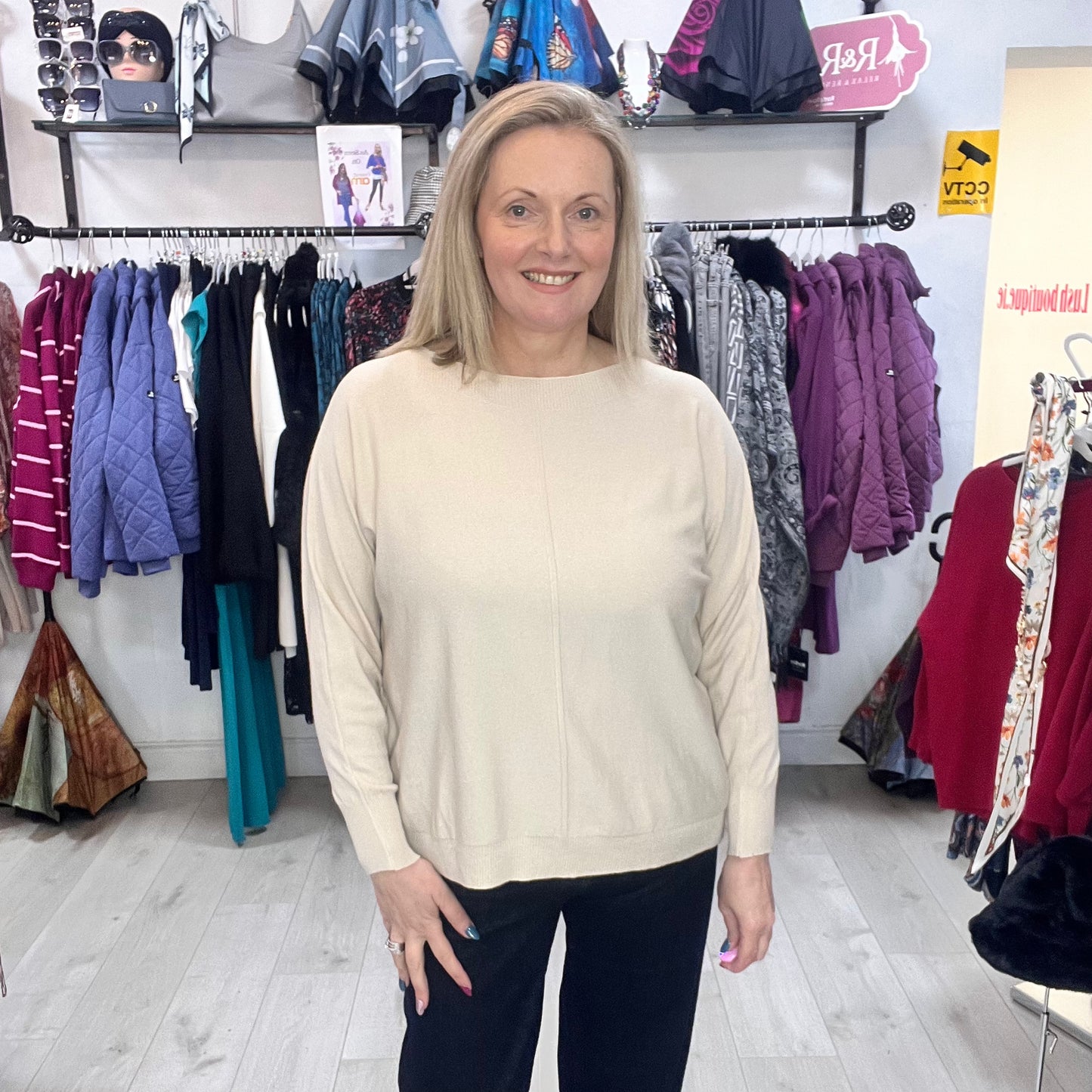 DECK Sara Centre Seam Soft Knit Jumper (7 Colours)