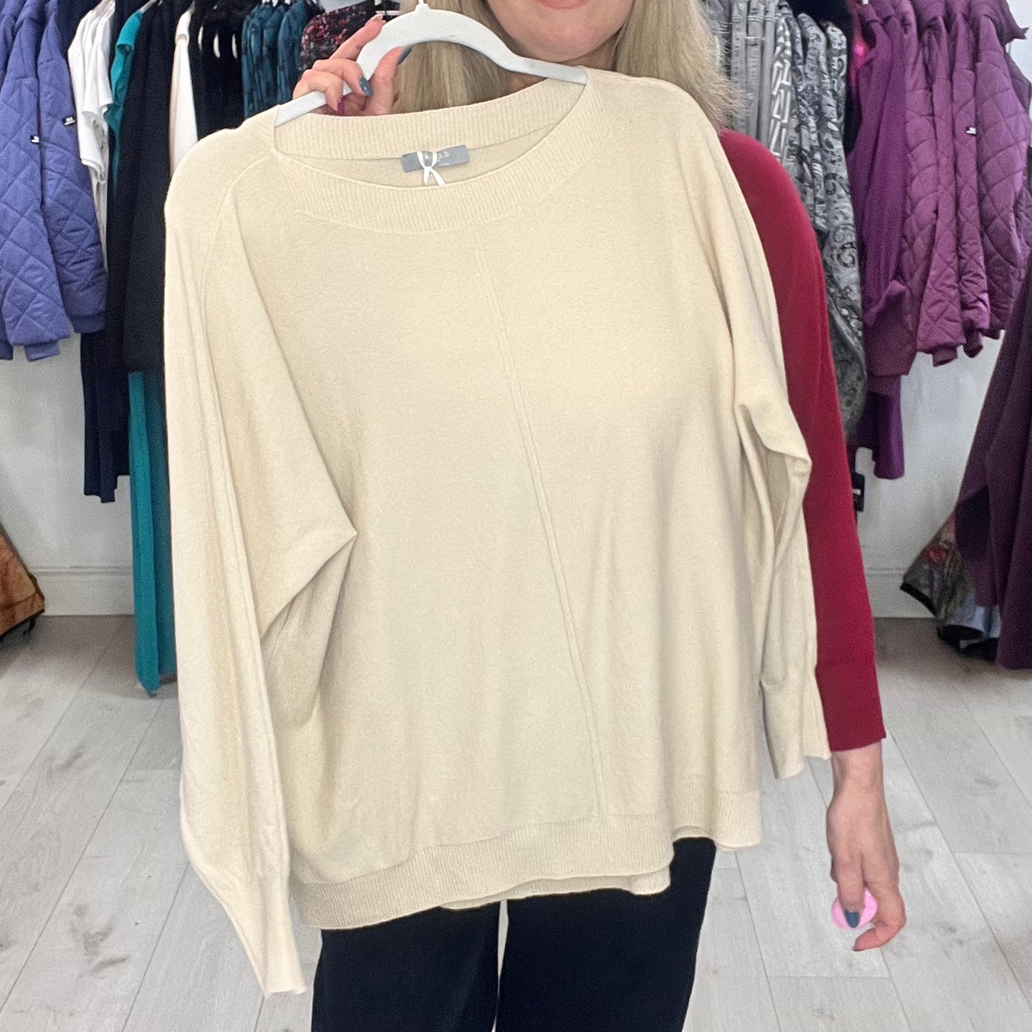 DECK Sara Centre Seam Soft Knit Jumper (7 Colours)