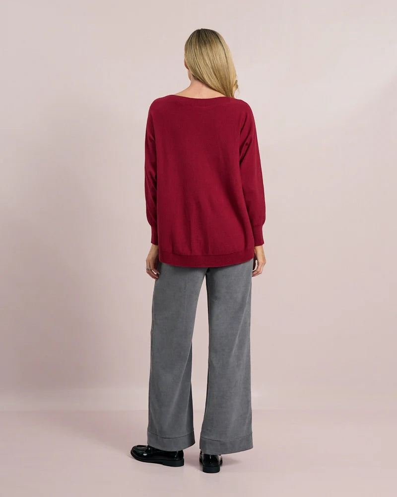 DECK Sara Centre Seam Soft Knit Jumper (7 Colours)