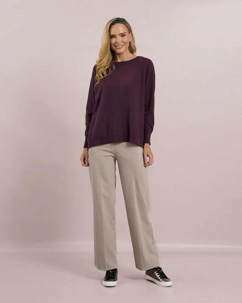 DECK Sara Centre Seam Soft Knit Jumper (7 Colours)