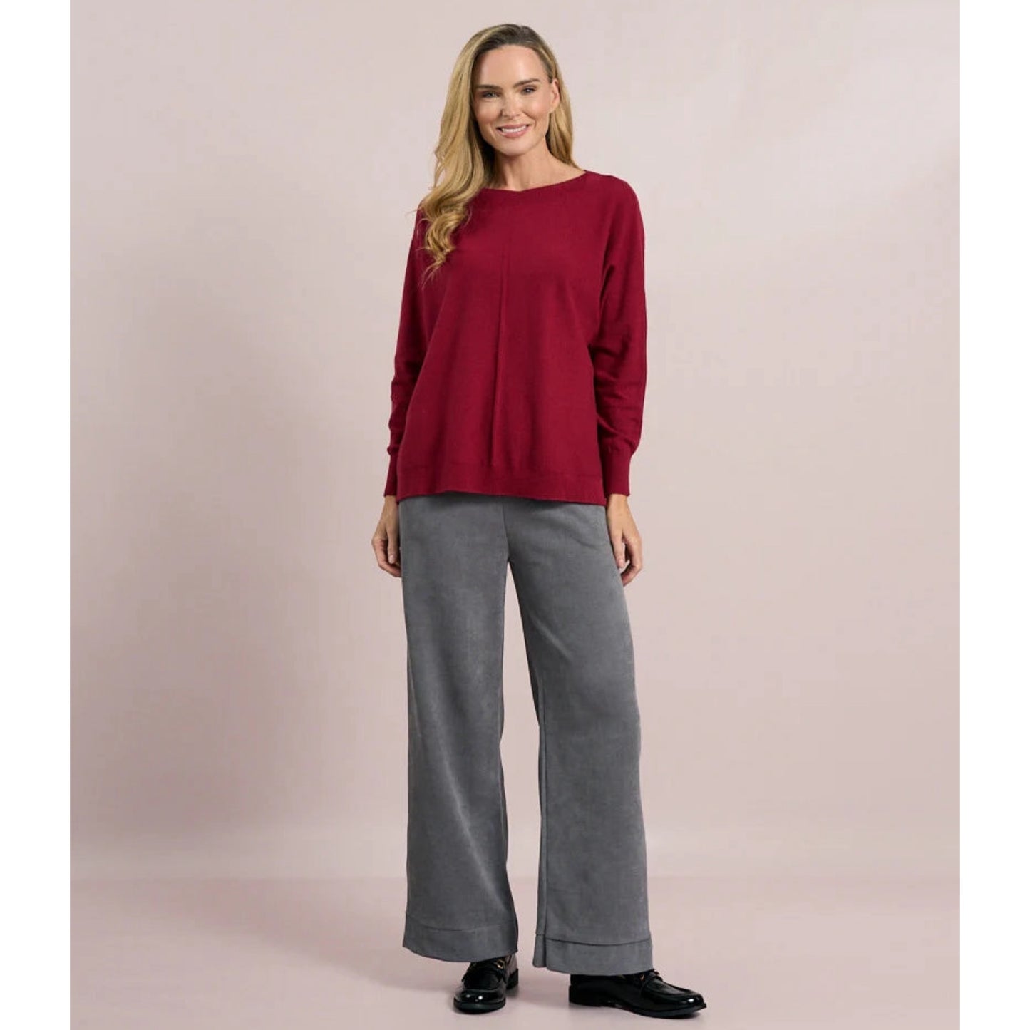 DECK Sara Centre Seam Soft Knit Jumper (7 Colours)