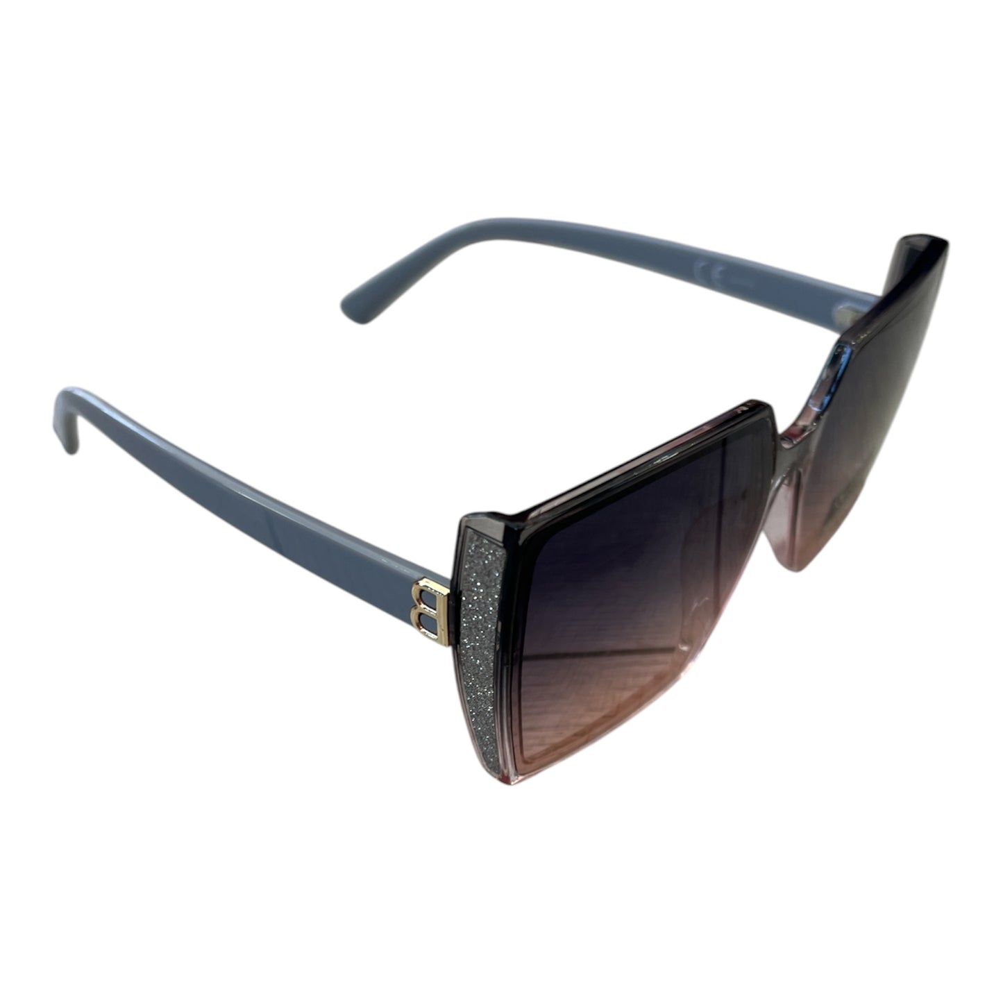 Grey & Pink Ombré Sunglasses