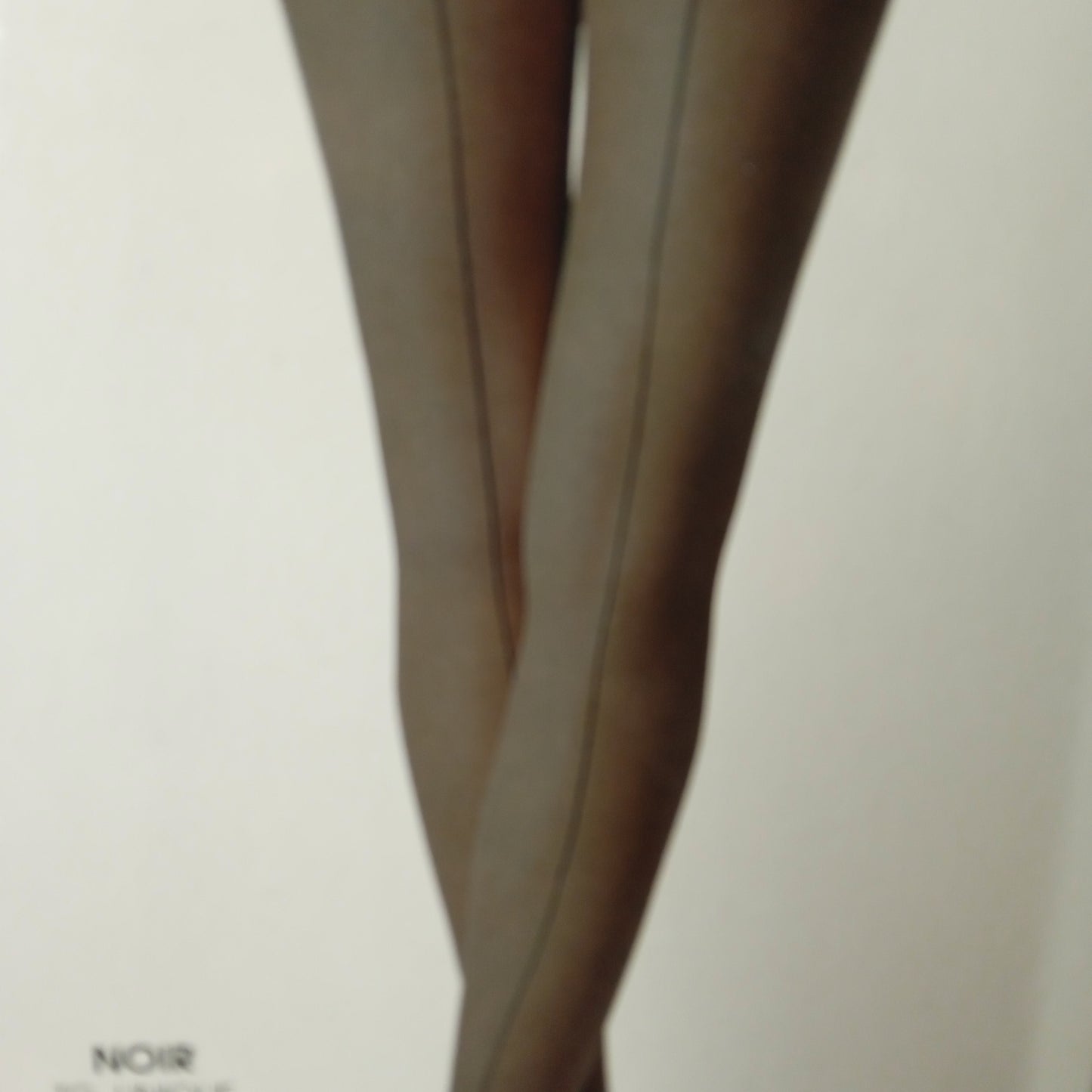 Black Back Seamed Tights