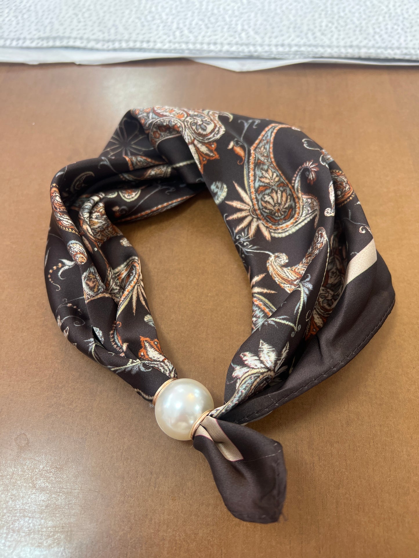 Magnetic Pearl Fastener Neck Scarves (8 Styles)