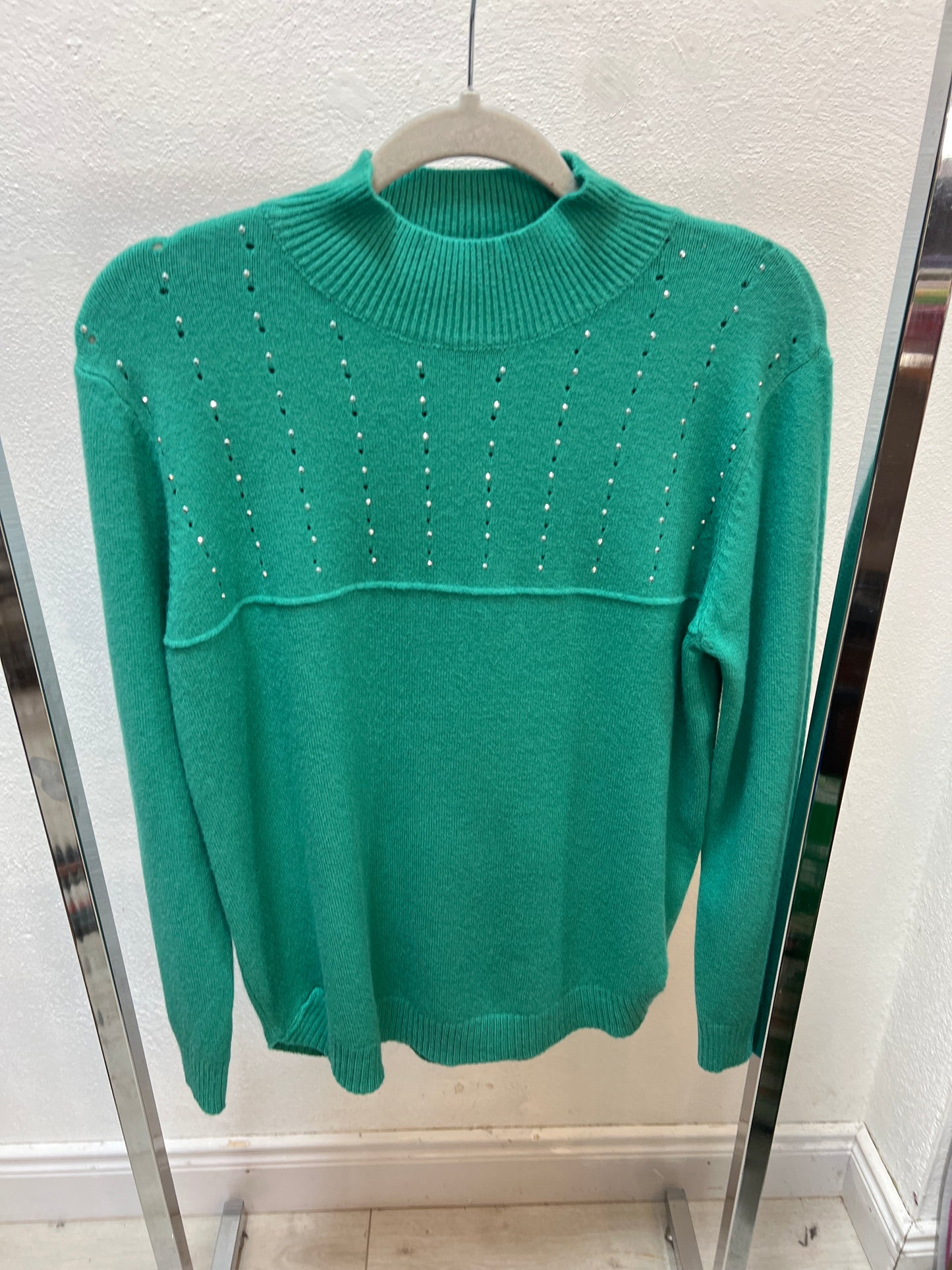 Sabrina TurtleNeck Knitted Jumper With Sparkles