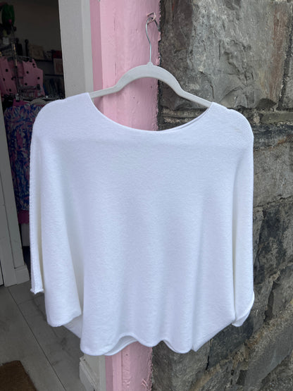 DECK Soft Knit Batwing Jumper (4 Colours)