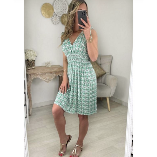 Sabrina Sleeveless Short Dress (3 Colours)