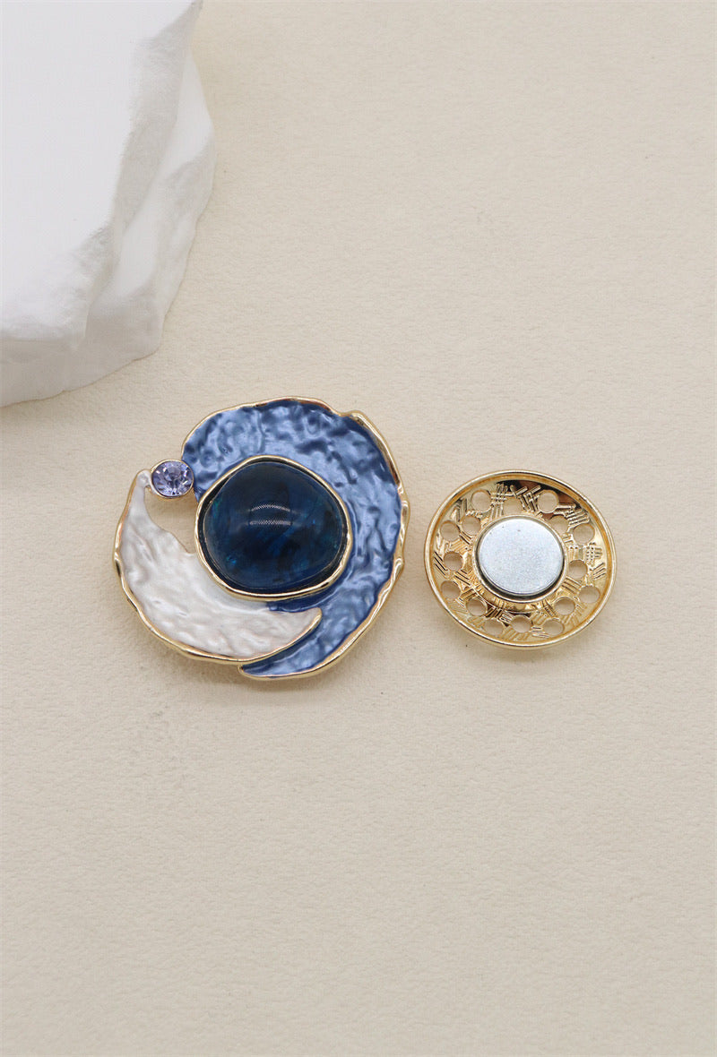 Magnetic Brooches Circular (3 Colours)