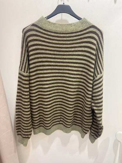 Striped Knit Jumper (2 COLOURS)