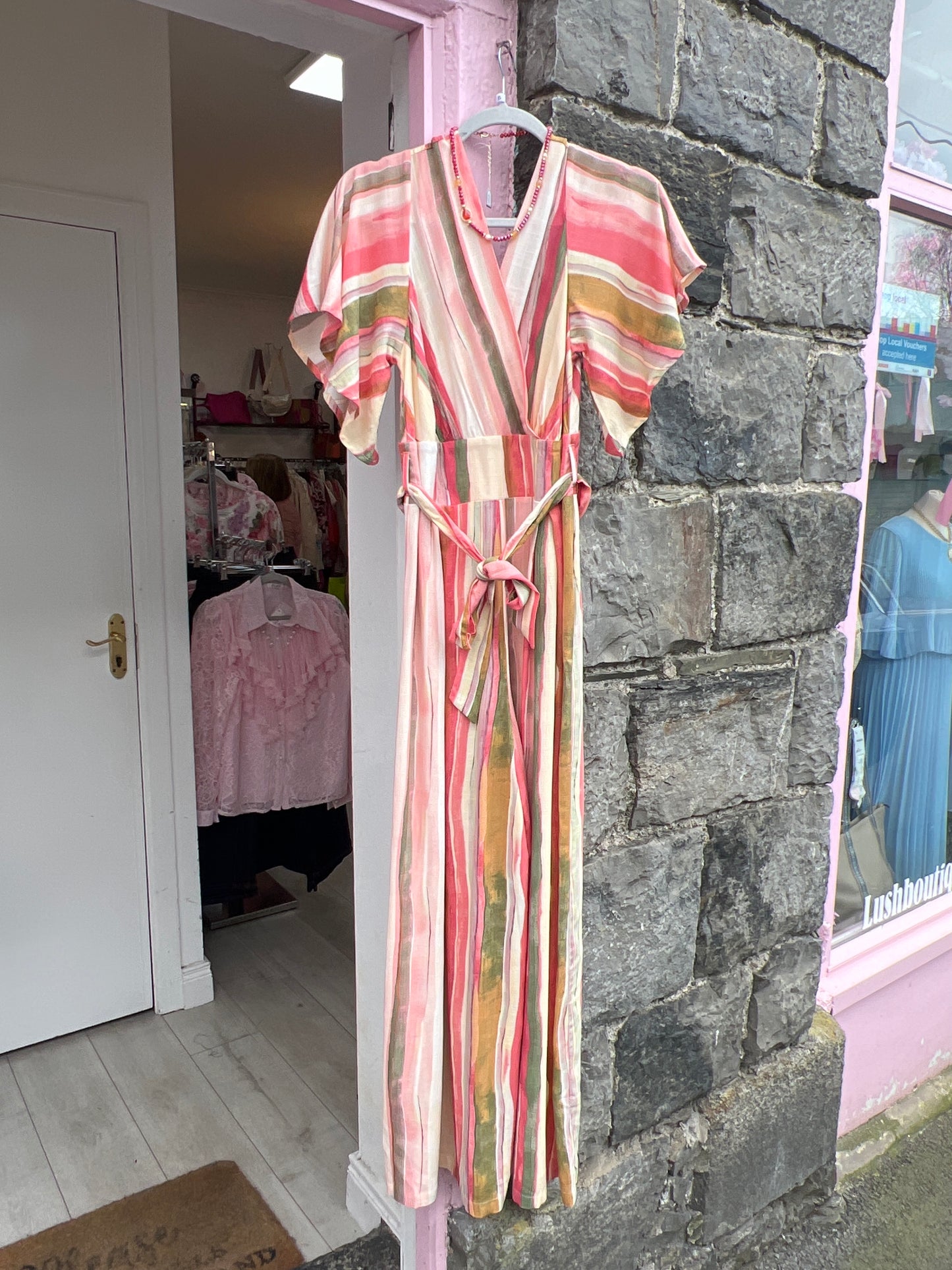 Sunset Striped Jumpsuit