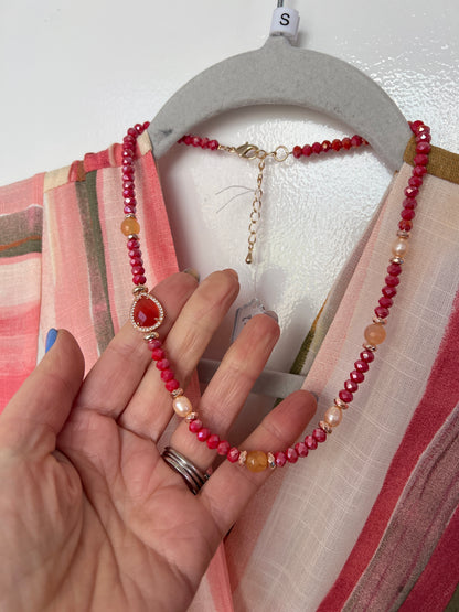 Sunset Striped Jumpsuit