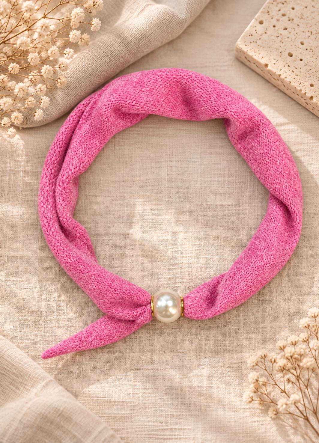 Magnetic Plain Knit Neck Scarves (9 COLOURS)