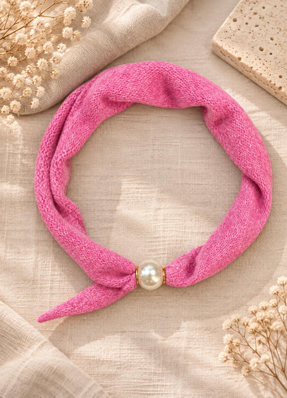 Magnetic Plain Knit Neck Scarves (9 COLOURS)