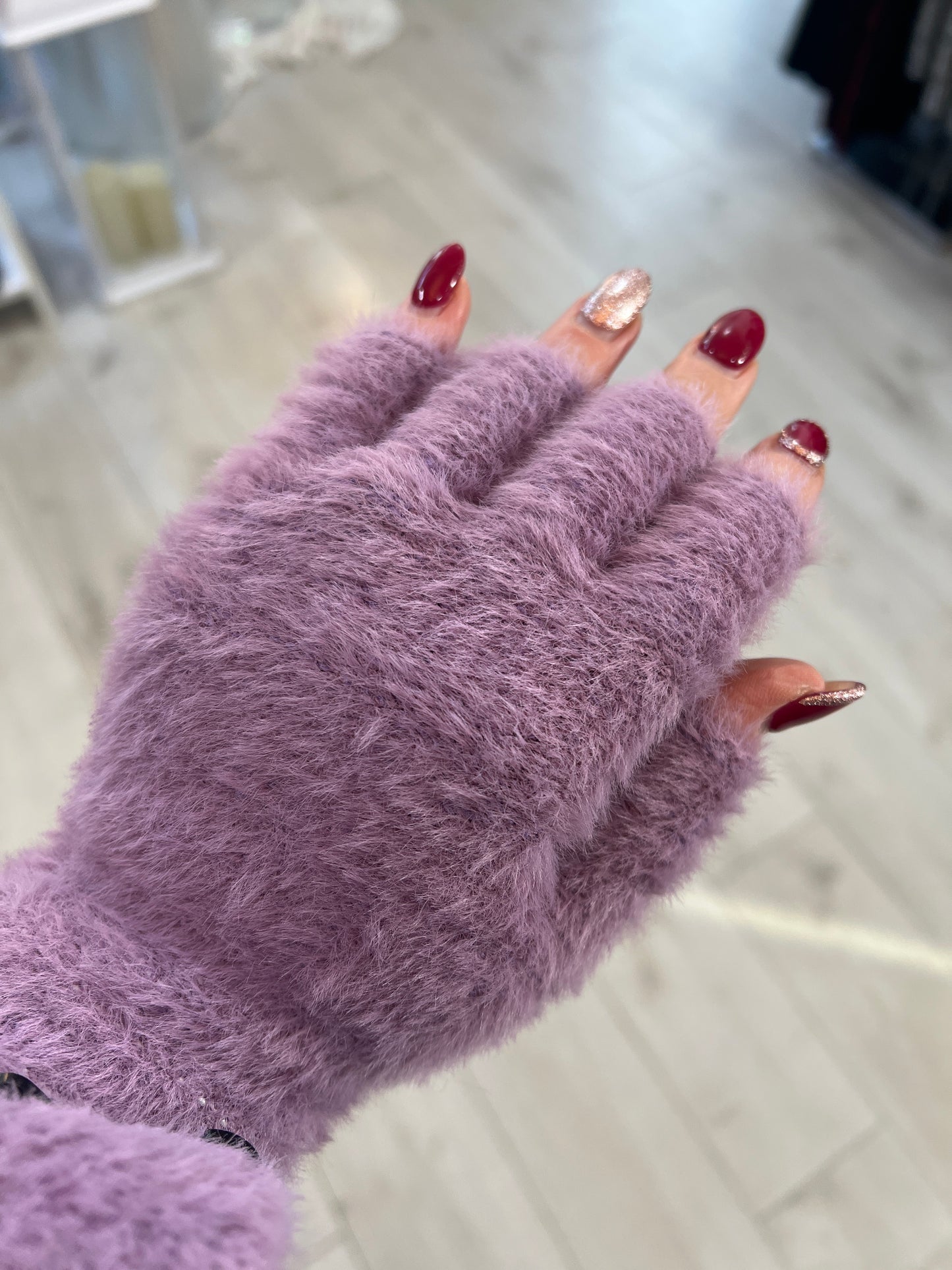 Soft Fingerless Gloves (6 Colours)