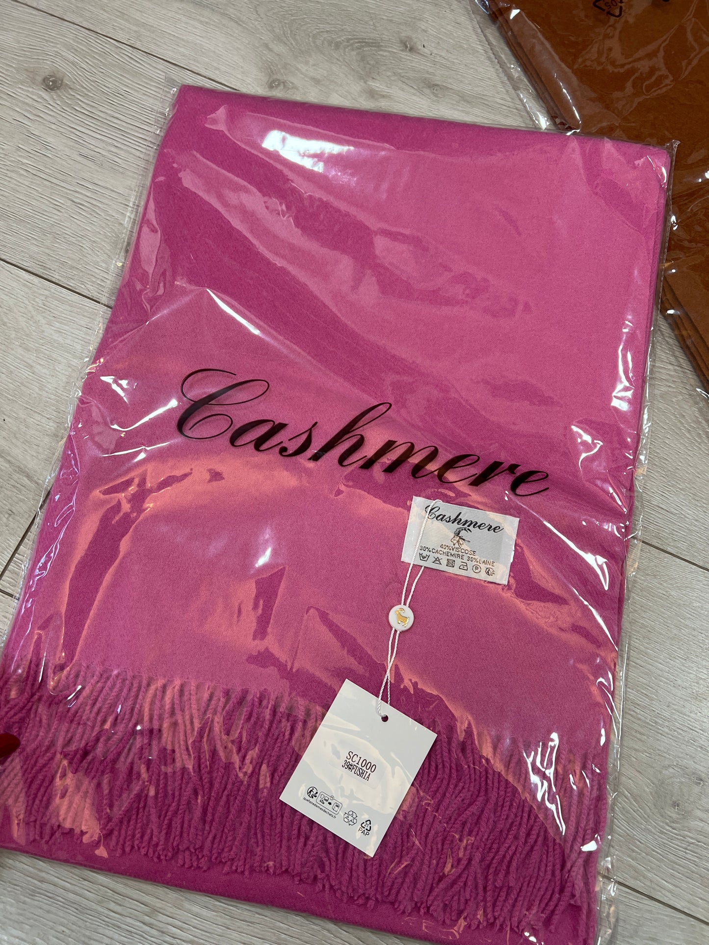 Plain Cashmere Mix Pashminas (11 Colours)