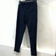 DECK Navy Patterned Cotton Joggers with Satin Stripe