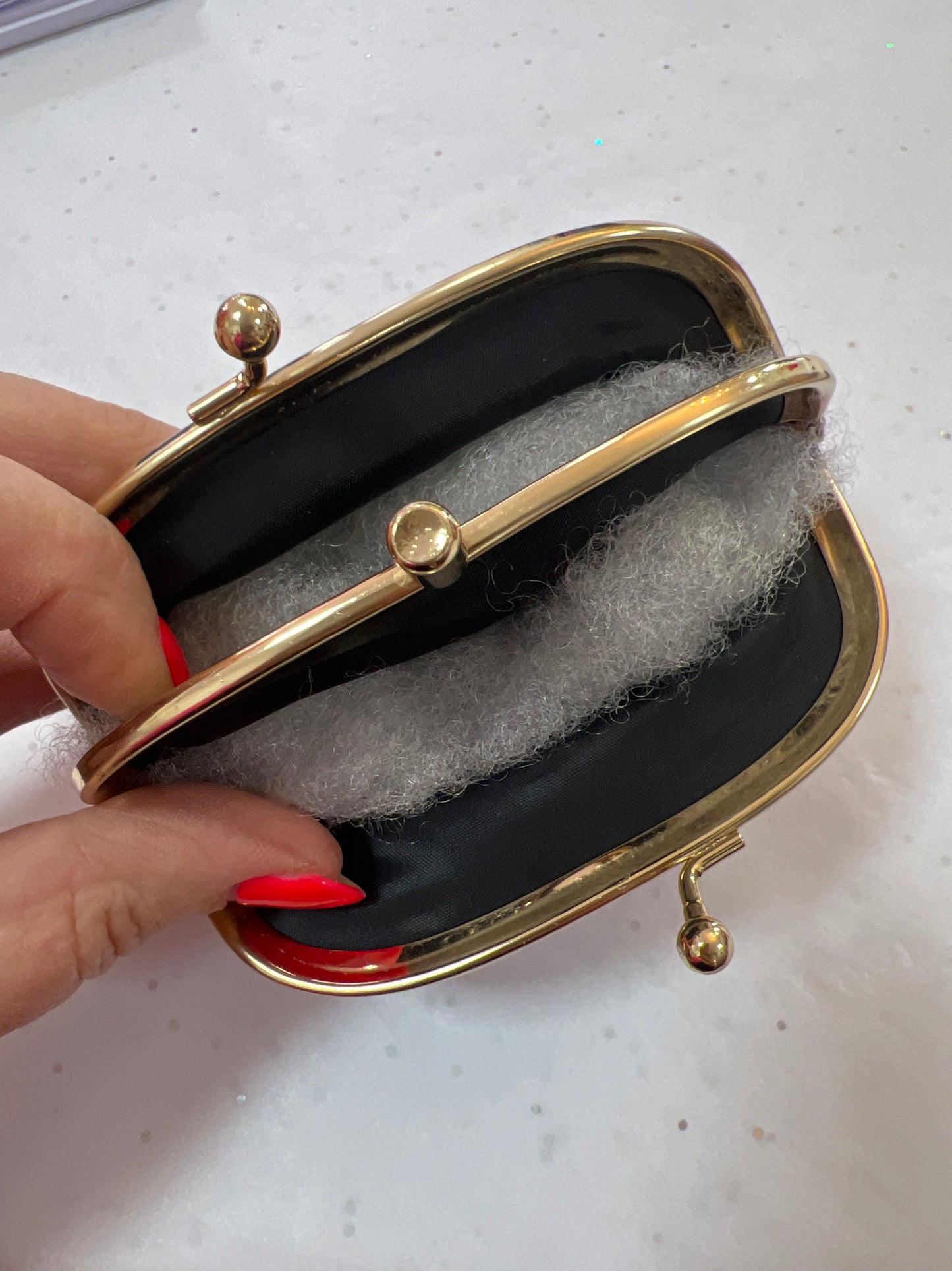 Blush Pink Leather Coin Purse & Card Holder