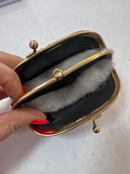 Blush Pink Leather Coin Purse & Card Holder