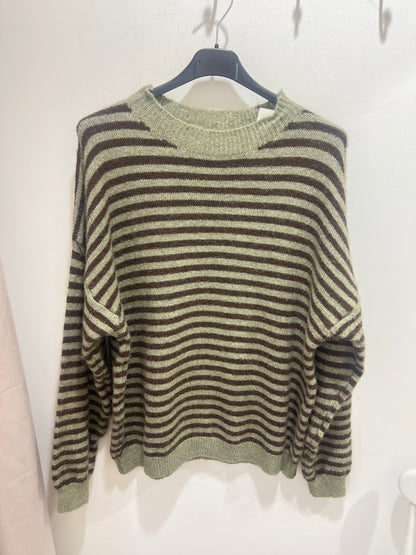 Striped Knit Jumper (2 COLOURS)