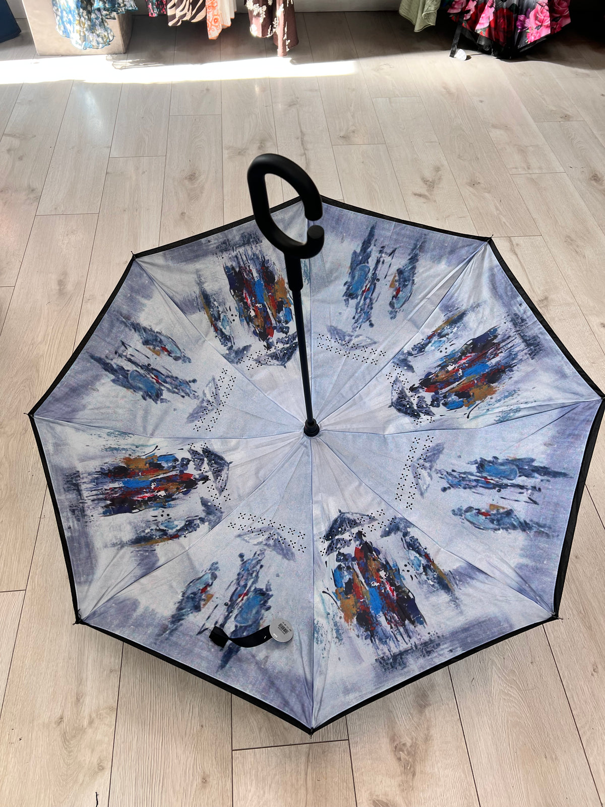 Upside Down Umbrellas (9 PRINTS)