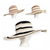 Striped Sun Hat (3 Colours)