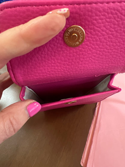 Fuschia Crossbody Mobile Phone Bag